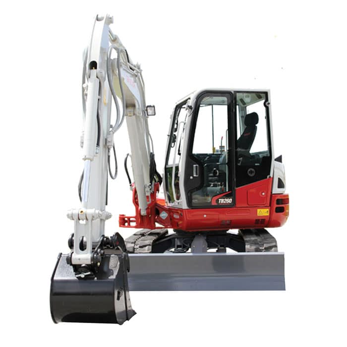 Mini-pelle hydraulique Takeuchi TB260 - Gilles Morel