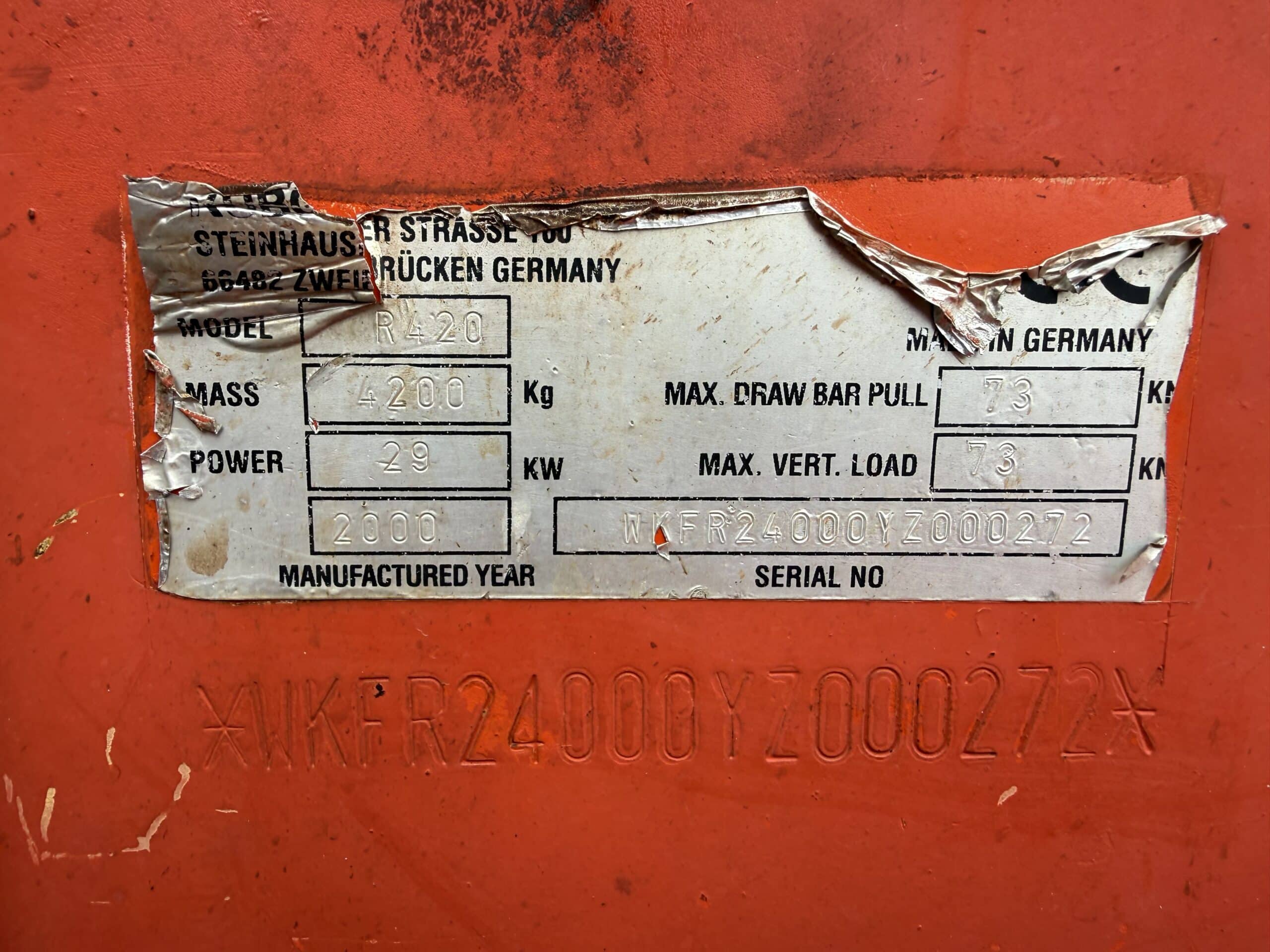 Chargeuse KUBOTA P420 – Image 6