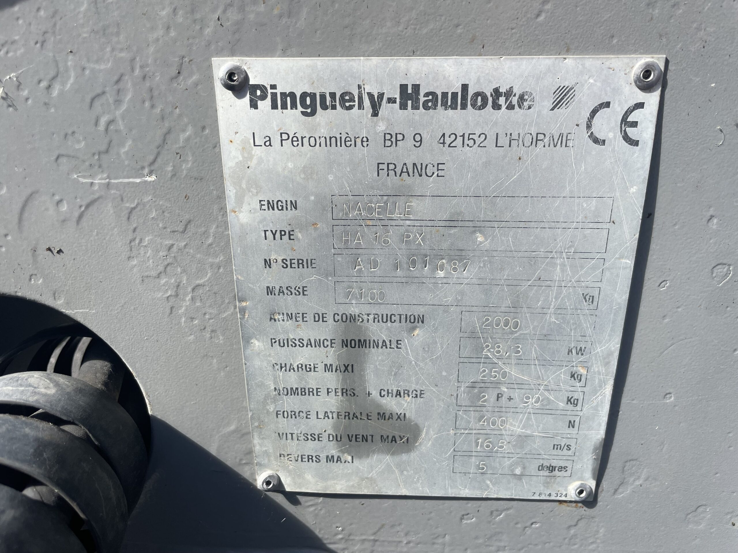 Nacelle HAULOTTE HA16PX – Image 9